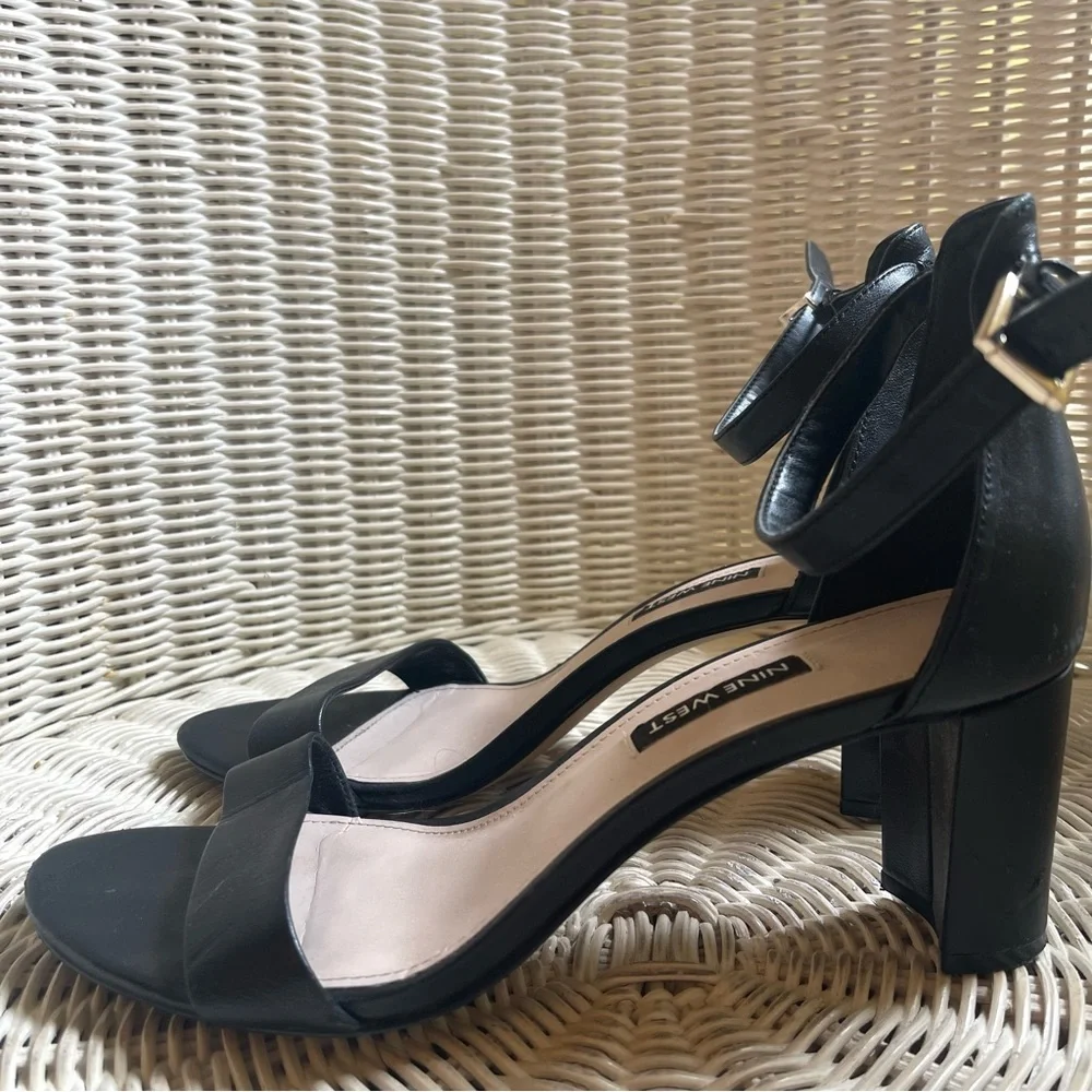 Nine West Pruce Block Heel Sandals - Picture 6 of 8